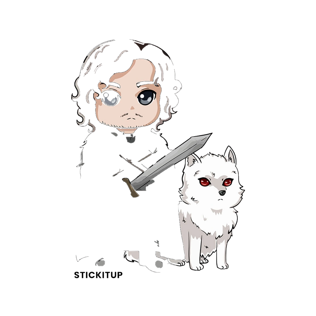 Jon Snow Sticker